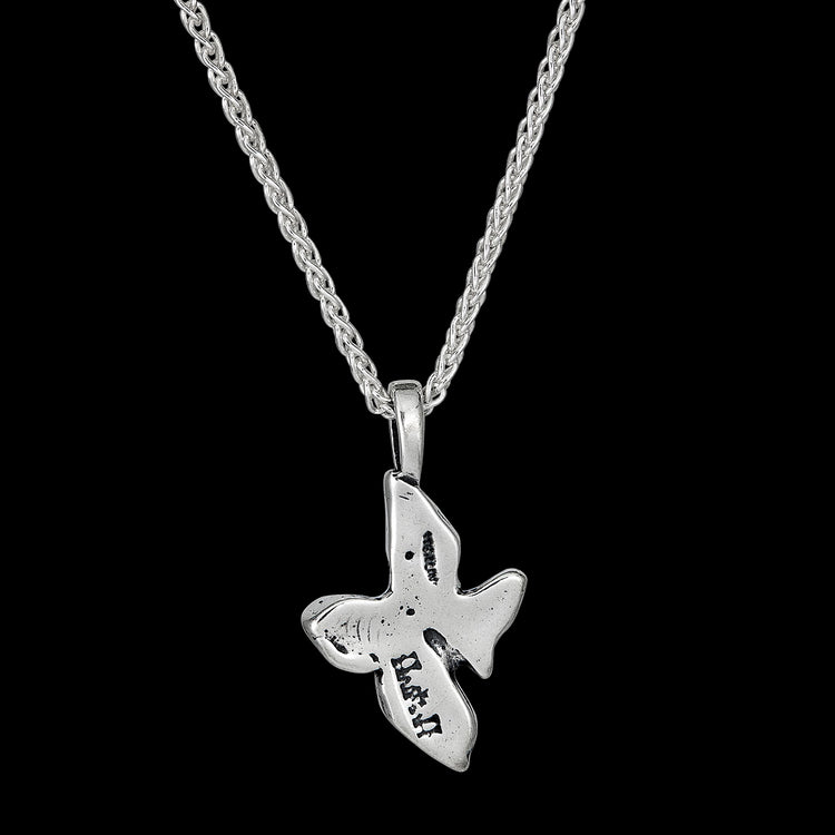 Dove of Hope/Holy Spirit Cross Pendant (with chain)