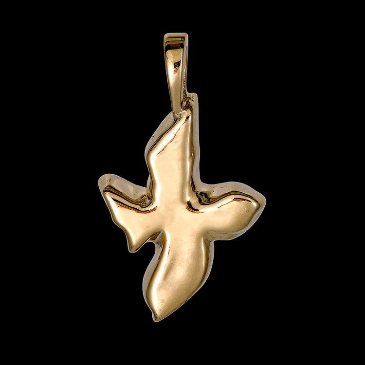 Dove of Hope/Holy Spirit Cross Pendant (with chain)